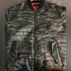 Forever 21 Camo Bomber Jacket
